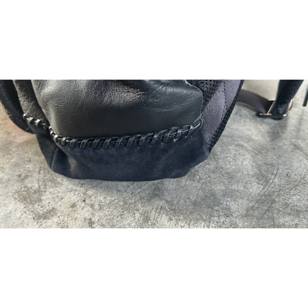 COACH Charles  Varsity Backpack Black Leather  Baseball Stitch #11250 $595 - Picture 6 of 16